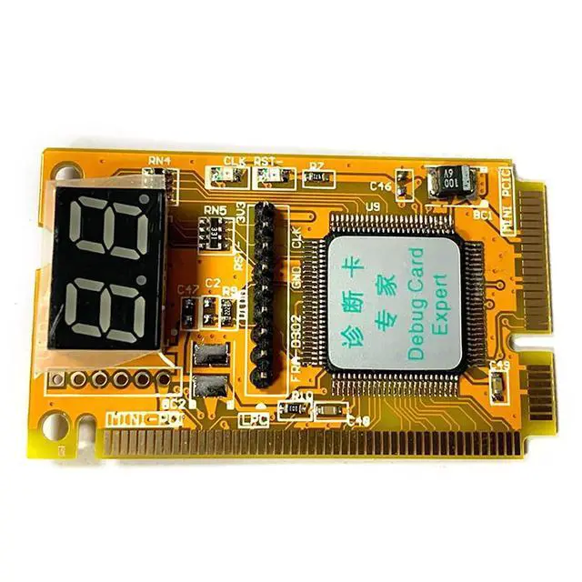 Alt view image 3 of 5 - Mini PCIe Laptop Motherboard Diagnostic Card PCIe Post Test Card for Notebook Motherboard Fault Detection and Hardware Troubleshooting