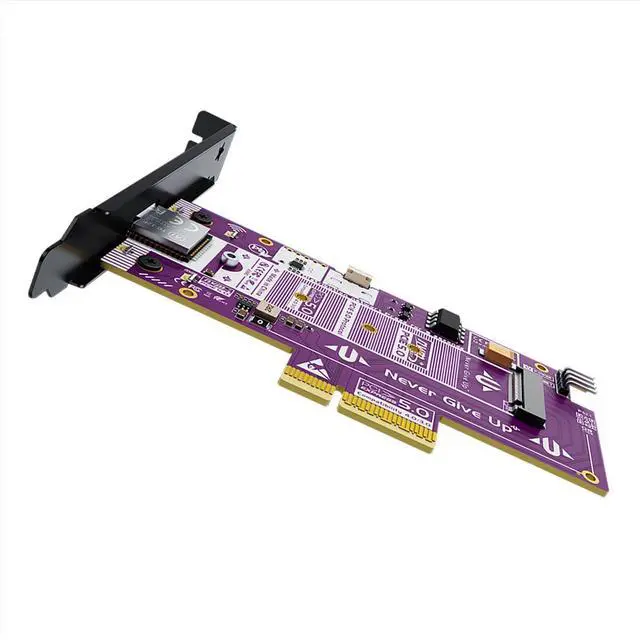 Main image of P560RPO PCIe 5.0 X16 to M.2 NVMe SSD Adapter Card 128GBps Full-Speed Expansion Board with Aluminum Alloy Heatsink, 10000MB/s Transfer, Stable Signal, Wide Compatibility