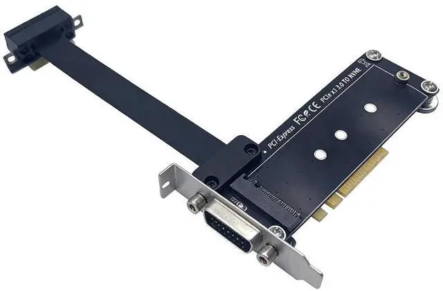 Main image of PCIe 4.0 X1 to M.2 M Key Adapter Card 2242 2260 2280 SSD Expansion Converter Compatible with NVMe Protocol SSD Support PCIe X1 X4 X8 X16 Slots (5CM/1.97in)