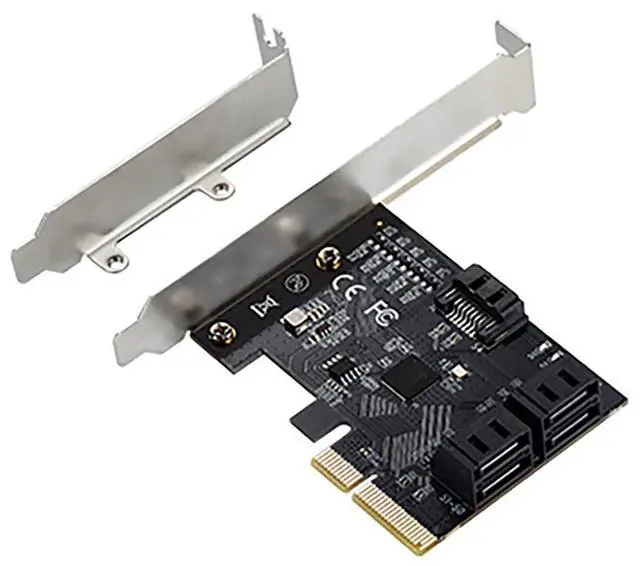 Main image of PCIe x4 to 5-Port SATA3.0 6Gbps Expansion Card IO-PCE585S-5IPCIe 3.0 SATA Controller Adapter Supports Bootable System, Compatible with Desktop, Server, Industrial PC, DVR/NVR Systems