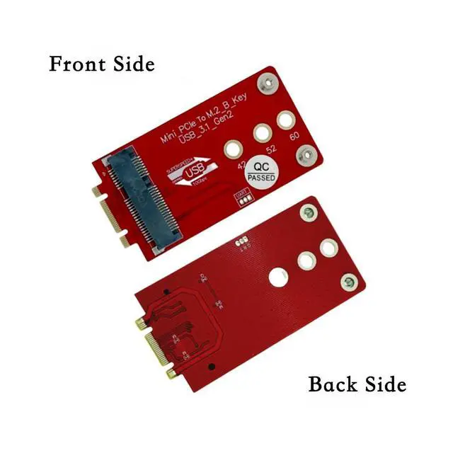 Alt view image 5 of 7 - M.2 Key B+M to Mini PCIe Adapter Board 4G/5G Cellular Modem Converter with USB 2.0 USB3.1 Support, Compatible with RG200U-CN, SRM815, SRM810