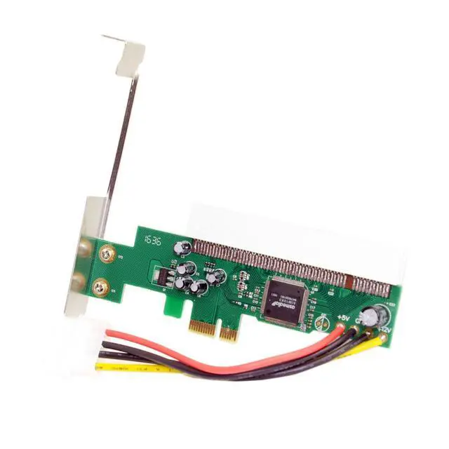 Alt view image 2 of 5 - PCI-Express PCIE PCI-E X1 X4 X8 X16 to PCI Bus Riser Card Adapter Converter with Bracket for Windows