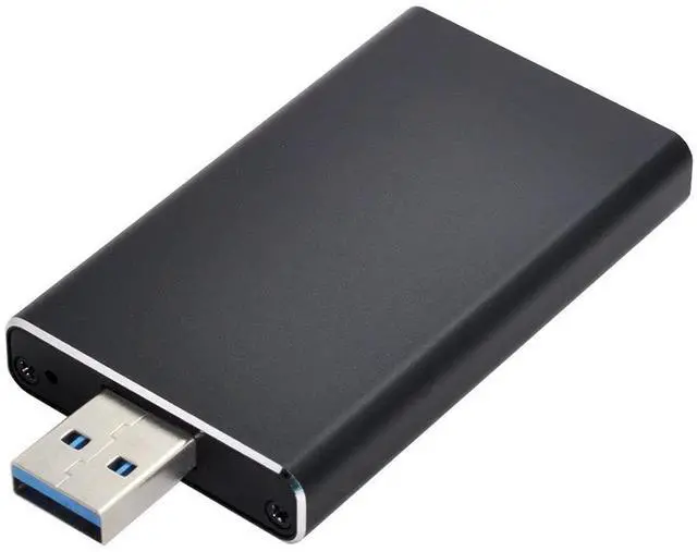 Main image of Mini PCI-E mSATA to USB 3.0 External SSD PCBA Conveter Adapter Card with Enclosure