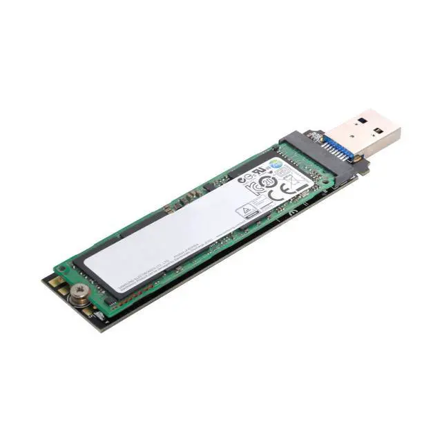 Alt view image 5 of 7 - USB 3.0 to NVME M-Key M.2 NGFF SATA SSD External PCBA Case Conveter Adapter RTL9210B Chipset