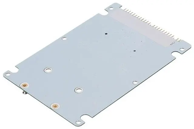 Alt view image 7 of 7 - mSATA Mini PCI-E SATA SSD to 2.5 inch IDE 44pin Notebook Laptop Hard Disk case Enclosure White