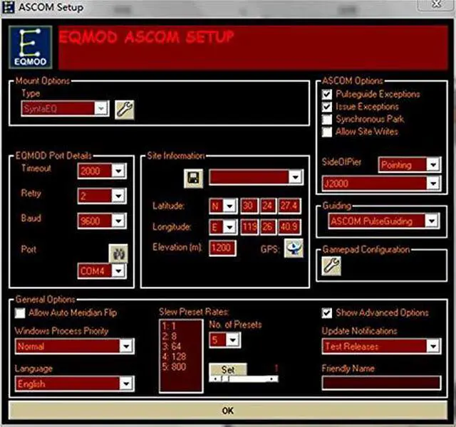 Alt view image 4 of 6 - EQMOD skywatcher goto Control Telescope for Replacing Hand Control with ASCOM for HEQ5pro AZEQ5 AZEQ6 EQ6-R