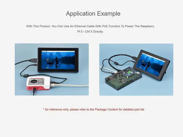 Alt view image 6 of 7 - Power Over Ethernet (PoE) HAT for Raspberry Pi 5 / CM5, 802.3af/at PoE Network Standard, 5V 5A Output, Isolated Switched-Mode Power Supply, Compatible with Pi5 Official Case and Active Cooler