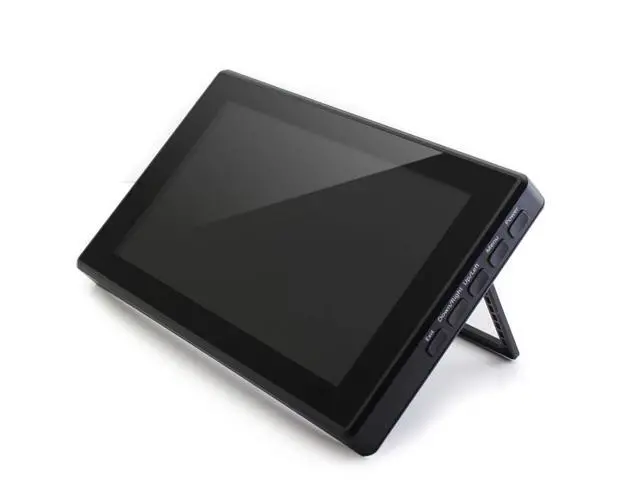 Alt view image 7 of 7 - 7inch HDMI LCD with Case for Raspberry Pi Capacitive Touchscreen 1024×600 IPS Display Screen Monitor Compatible with Raspberry Pi 4B/3B+/3B/Zero/Jetson Nano Support Windows 10/8.1/8/7