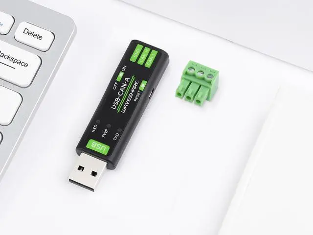 Alt view image 7 of 7 - USB to CAN Adapter Data Analyzer CAN Bus Converter Based on STM32 Chip, Support Windows 11/10/8/7/XP and Raspberry Pi OS/Jetson Nano Ubuntu etc. Linux Systems, with USB Cable