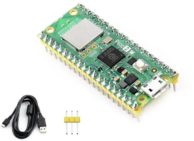 Main image of Pre-soldered Pico 2 W Microcontroller Board Based on Raspberry Pi RP2350 Chip, Adopts Dual-core & Dual-Architecture Design, Support WiFi 4 Wireless and Bluetooth 5.2