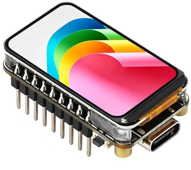 Main image of ESP32-C3 1.47inch LCD Display Dev Board with Pre-Soldered Headers, RISC-V 32-bit Single-Core Processor, 262K, 172×320 Pixels, Support 2.4GHz Wi-Fi/BLE 5, HMI, IoT Devices, Smart Displays