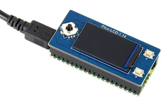 Alt view image 5 of 7 - 1.14inch LCD Display Module for Raspberry Pi Pico, 65K RGB Colors 240×135 Pixels IPS Screen SPI Interface