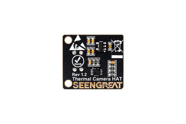 Alt view image 5 of 7 - Infrared Thermal Camera MLX90642-D45 Module, 32x24 Thermal Sensor Array, I2C Up to 1MHz, 3.3V/5V Logic Compatible, Low Power Thermal Imaging Board for Compatible with Raspberry Pi & MCUs