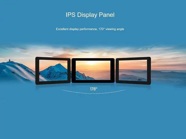 Alt view image 3 of 7 - ESP32-S3 7inch Touch LCD Development Board, 1024×600 65K Color IPS Display, 32-bit LX7 Dual-core Processor, up to 240MHz Frequency, Support 2.4GHz Wi-Fi and BLE 5, Backlight Adjustable