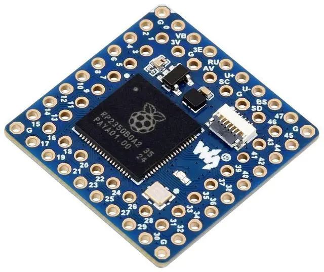 Main image of Core2350B Core Board, Based On Raspberry Pi RP2350B Dual-core & Dual-Architecture Microcontroller, Operating Frequency Up to 150MHz, 0MB PSRAM
