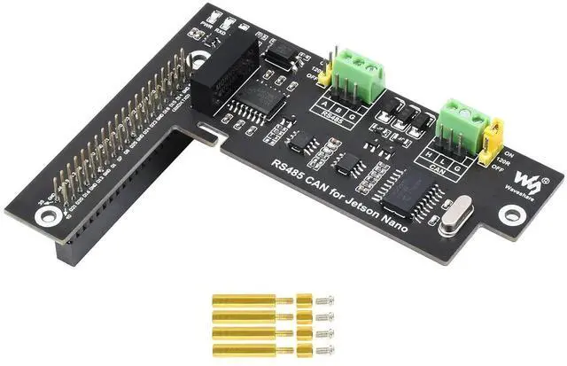 Main image of RS485 CAN Expansion Board for Jetson Nano, Onboard CAN Controller MCP2515 and RS485 Transceiver SP3485, Digital Isolation Circuit Design, Built-in Protection Circuit, Safer Communication