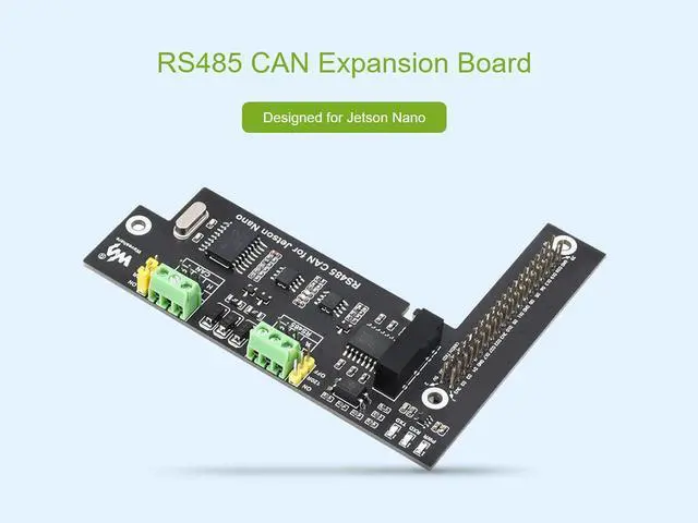 Alt view image 2 of 7 - RS485 CAN Expansion Board for Jetson Nano, Onboard CAN Controller MCP2515 and RS485 Transceiver SP3485, Digital Isolation Circuit Design, Built-in Protection Circuit, Safer Communication