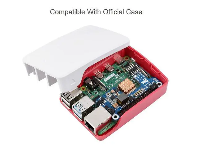 Alt view image 4 of 7 - Power Over Ethernet POE HAT for Raspberry Pi 4B/3B+, IEEE 802.3af-Compliant, Mini POE HAT Supporting Cooling Fan, Compatible with The Raspberry Pi Official Case