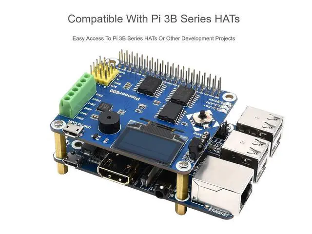 Alt view image 6 of 7 - Compute Module 4 to Raspberry Pi 3 Model B/B+ Adapter, Alternative Solution for Raspberry Pi 3 Model B/B+, Support Access to CM4 Lite/eMMC Series Boards