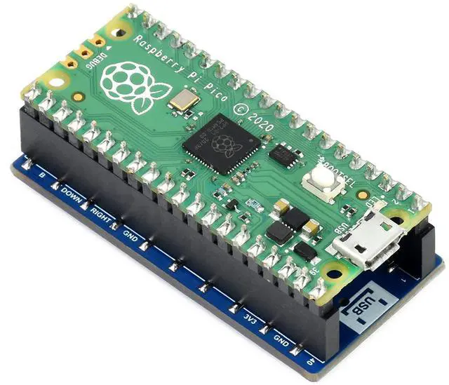 Alt view image 5 of 7 - 0.96 inch LCD Display for Raspberry Pi Pico, 65K Colors Display Module, IPS Screen, 160×80 Pixels, Embedded ST7735S Driver, Using SPI Bus, Compatible with Raspberry Pi Pico Header
