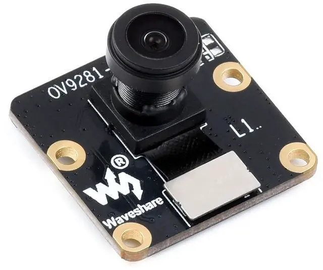 Main image of OV9281-120 Mono Camera for Raspberry Pi 4B/3B+/3A+/3B/2B/B+/A+, 120°FOV, 1MP, F2.5 Aperture, 3.15mm Focal Length, Fixed Focus, Global Shutter, More Clear Imaging