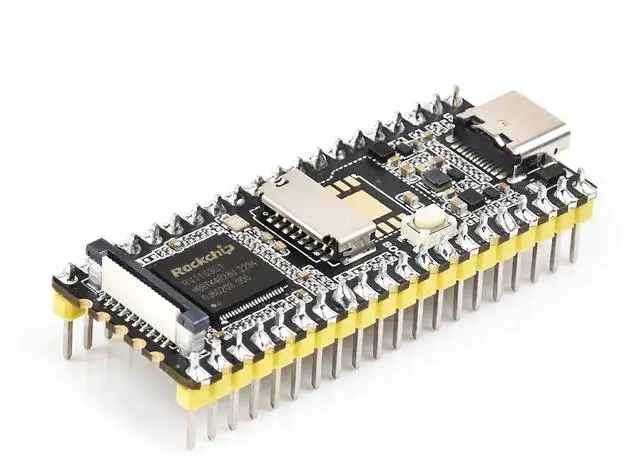 Main image of LuckFox Pico Linux Micro Dev Board Based on RV1103 Chip, Integrate ARM Cortex-A7/RISC-V MCU/NPU/ISP Processors, Support MIPI CSI, GPIO, UART, SPl, I2C, USB Interfaces (with Header)