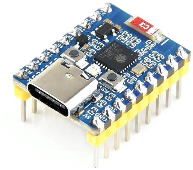 Main image of ESP32 C6 Zero WiFi 6 Development Board Based on ESP32-C6FH4 Dual Processors, up to 160MHz Running Frequency, Integrates 2.4GHz Wi-Fi 6 (802.11 ax/b/g/n) & Bluetooth 5, with Pinheader