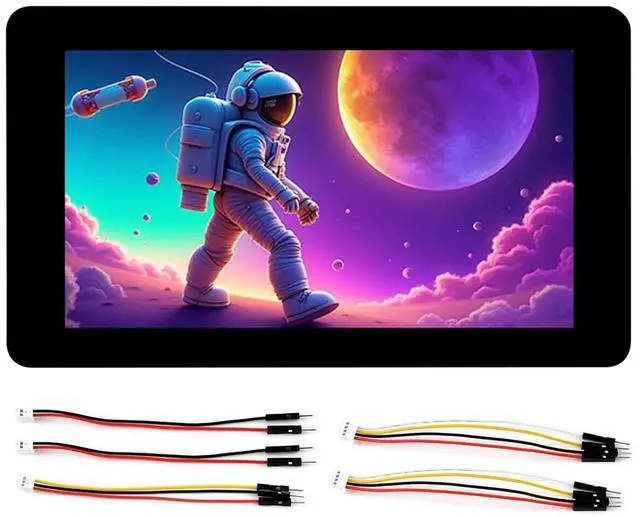 Main image of ESP32-S3 7inch Touch Display Development Board, ESP32-S3 with 7inch LCD 800480 5-Point Touch Screen 65K RGB Display, Wi-Fi & Bluetooth 5, 8MB PSRAM and 8MB Flash