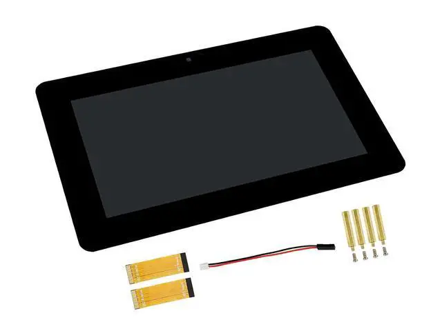 Alt view image 2 of 7 - 8inch DSI Display for Raspberry Pi 4B/3B+/3A+/3B/2B/B+/A+ 800×480 TFT LCD Capacitive Touch Screen MIPI DSI Interface Display Supports Raspbian/Ubuntu/Kali and WIN 10 IoT, up to 5-point Touch