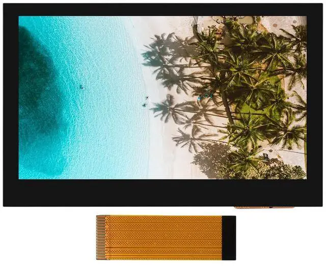 Main image of 4.3inch DSI Touch Display for Raspberry Pi 4B/3B+/3A+/3B/2B/B+/A+, Thin & Light Touch Screen 800×480 Resolution IPS Display, Support 5-Point Capacitive Touch