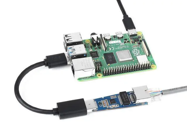 Alt view image 5 of 7 - USB 3.2 Gen 1 to Gigabit Ethernet Converter, USB to Ethernet Adapter with 10/100/1000Mbps Network Standard, RTL8153 Controller, Support Win10/8.1/8/7/Mac/Linux/Android, Driver Free, Plug and Play
