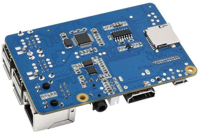 Alt view image 2 of 7 - Pi Zero 2 W to Raspberry Pi 3 Model B/B+ Adapter, Alternative for Raspberry Pi 3 Model B/B+, Onboard 4-CH USB Port, 100M Ethernet Port, HDMI Port, USB Audio Headphone Port etc.