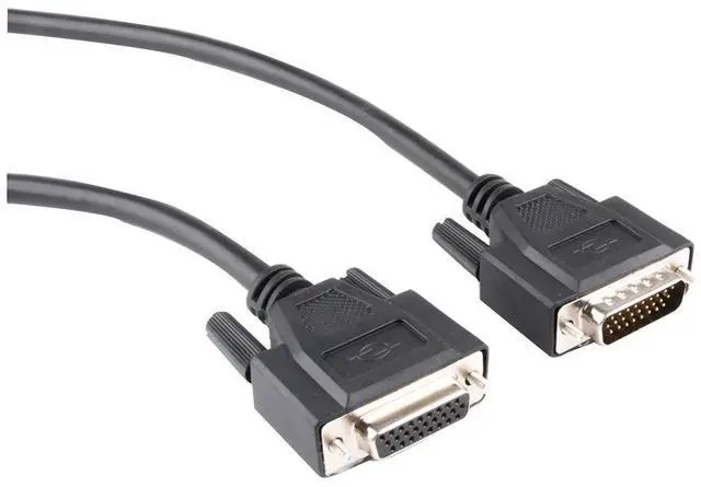 Main image of DB26 Male to Female Extension Cable 3 Rows DB26 Parallel Cable Computer Panel Mount (Male to Female)