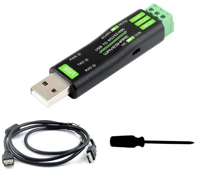 Main image of USB to RS485 / RS232 Serial Converter Adapter Adopt Original FT232RNL Chip, Onboard TVS, Self-Recovery Fuse etc. Protection Circuits, Support Mac, Linux, Android, Win11/10/8.1/8/7 Multi-OS