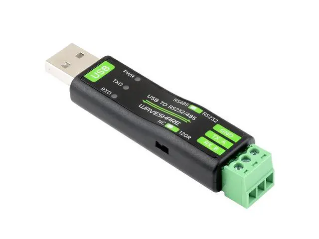 Alt view image 6 of 7 - USB to RS485 / RS232 Serial Converter Adapter Adopt Original FT232RNL Chip, Onboard TVS, Self-Recovery Fuse etc. Protection Circuits, Support Mac, Linux, Android, Win11/10/8.1/8/7 Multi-OS