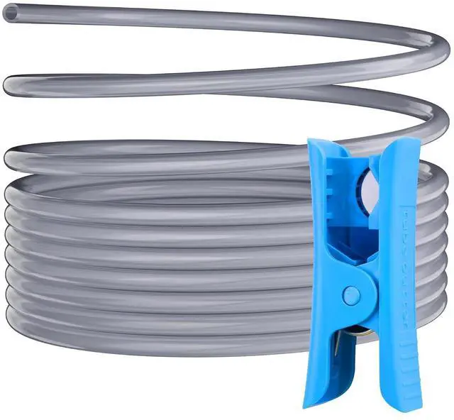 Main image of PTFE Feeding Tube 2.5x4mm 4M Grey for Tronxy P1P AMS A1 mini 3D Printer, 240-260 Heat Resistant with Pipe Cutter