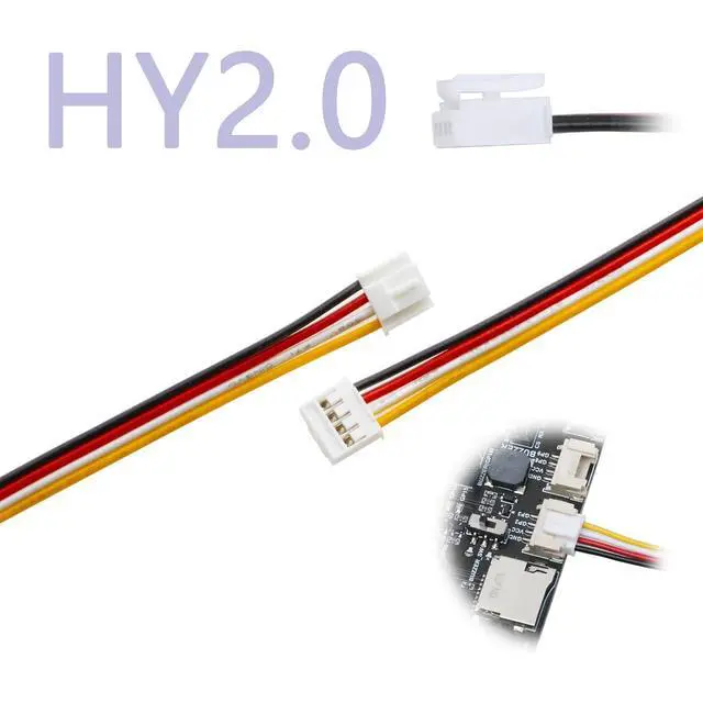 Alt view image 2 of 4 - 5PCS 4Pin Jumper Wire HY2.0mm Pitch, Grove - Universal 4 Pin Buckled 50cm Cable (5 PCs Pack)