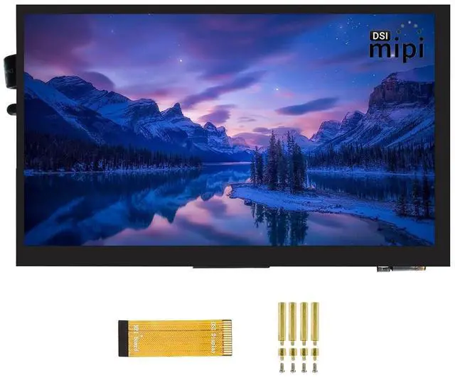 Main image of 5 Inch Touch Screen for Raspberry Pi DSI LCD Screen Monitor 800×480 Display for Raspberry Pi 4B 3B+ 3A+ 3B 2B B+ A+ CM3/3+ Compatible with Raspbian Ubuntu Kali WIN10 IoT RetroPie