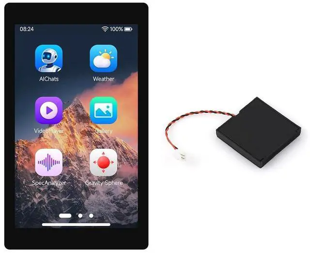 Main image of ESP32-P4-WIFI6 4.3inch Touch Display Development Board, 480 × 800 Resolution, Capacitive 5-Point Touch, Onboard Audio Input/Output Module, Supports Wi-Fi 6 and BLE 5