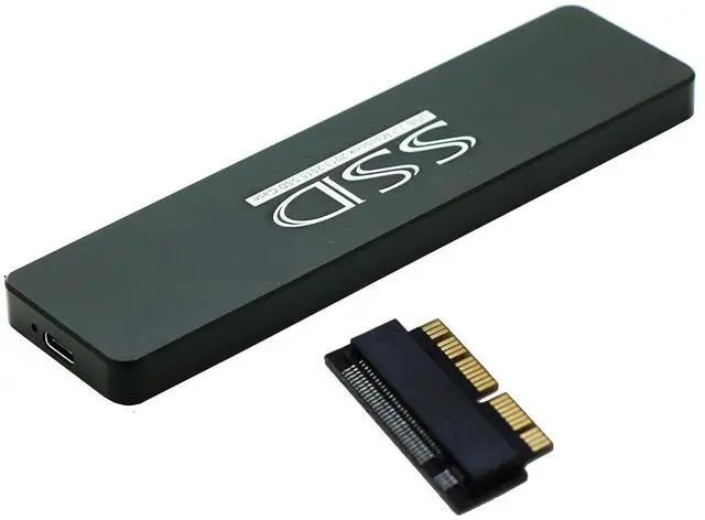 Main image of USB 3.2 External Case,USB Type C Enclosure with nVME Upgrade Card ST-NGFF2013,Compatible with 28Pin MacBook Air(Mid 2013-2016) and PRO(Late 2013 - Mid 2015) SSD