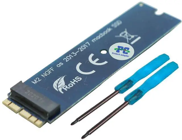 Main image of M.2 nVME SSD Adapter Card Upgrade Kits,Compatible for MacBook Air(2013-2017 Year) and MacBook PROLate 2013-2015 Year,iMac