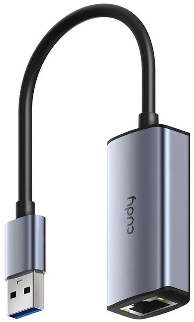 Main image of USB-A to 2.5 Gbps Ethernet Adapter, USB 3.0 Network Adapter, Aluminum RJ45 LAN Internet Adapter Driver Free, Compatible with Switch, MacBook,TV Box, XPS, Steam Dec, UE25A