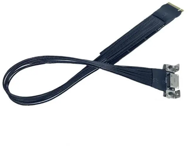 Main image of M.2 M-Key 2230/42/80 to Oculink SFF-8612 SFF-8611 Adapter Card with High Speed Extension Cable 25cms