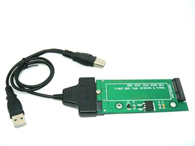 Main image of 18Pin to SATA Adapter with USB SATA Cable, Compatible with Sandisk SDSA5JK ADATA XM11 SSD from Asus UX31 UX21