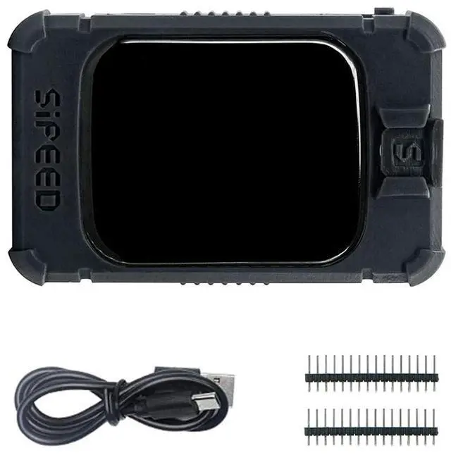Main image of Sipeed M1s Dock RISC-V AI Development Board with Camera and Screen, for AIOT tinyML, Support WiFi/BT/BLE/Zigbee, Linux FreeRTOS (Bundle A)