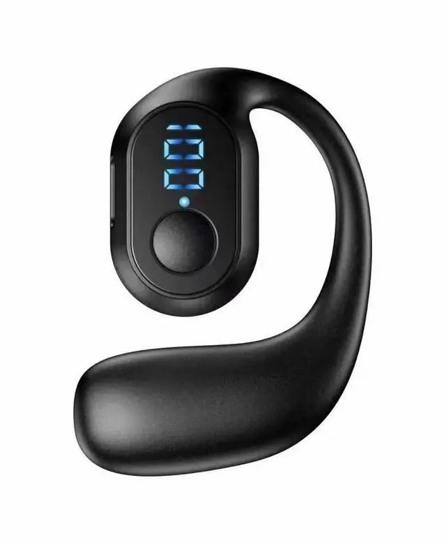 Main image of Running Headphones with Display Screen, Ear-Hook Design, 9D Deep Bass, 16MM Driver, 30-Hour Playtime