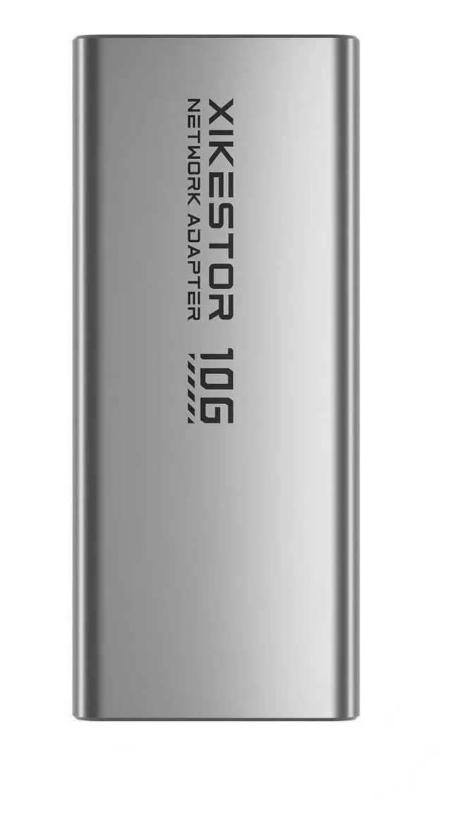 Main image of USB C 10G Ethernet Adapter USB to 10Gb RJ45 Network Card | Realtek RTL8159, compatible with Thunderbolt 3/4/5, fanless aluminum cooling, low power for laptop, PC, NAS, Windows