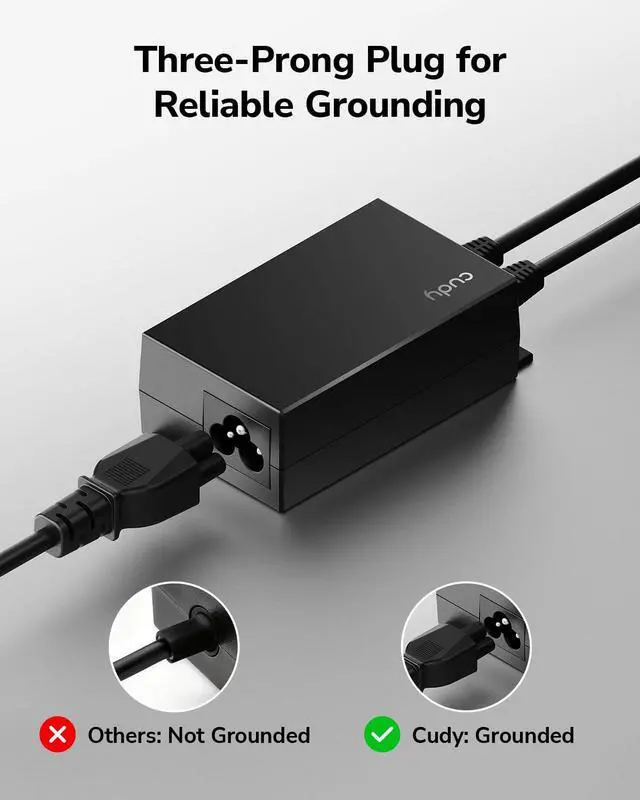 Alt view image 6 of 7 - Passive PoE Adapter 24V 12W 328ft 10/100Mbps RJ45 Injector POE2412W | 24V Passive PoE Mode B with 12W power, 100m/328ft reach, 10/100Mbps RJ45, surge & ESD protection, wallmount ready, power LED