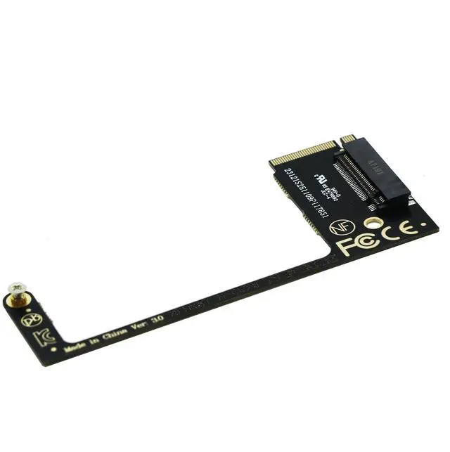 Alt view image 2 of 4 - M.2 nVME 2230 to 2280 PCIe 4.0 SSD Adapter Card,Compatible with MSI Claw7 Claw8 Gaming Handheld for Upgrade Storage(Black)
