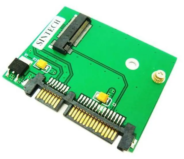 Main image of NGFF M.2 BM Key SSD to Half Slim SATA Adapter Card